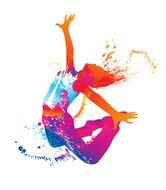 Hip Hop Girl Dancer drawing