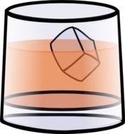 Whisky Glass At Clkercom Vector Online Royalty
