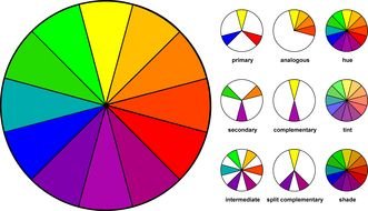 Simple Rules For Color, Color wheel diagram