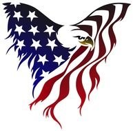 American Flag Eagle Tattoo Graphics Pinterest