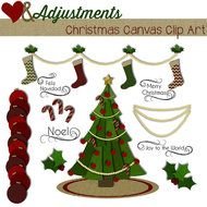 Items Similar To Christmas Burlap Canvas Tree