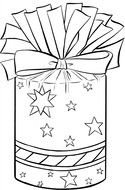Clipart of Christmas Present