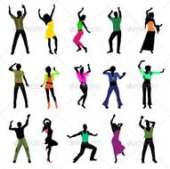 Cartoon Images Of People Dancing