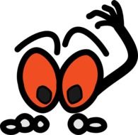 Figure Thinking Brick Red