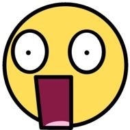 Shocked Face as a graphic illustration