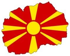 Flags Of The Macedonia as a picture for clipart