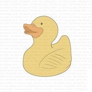 To Rubber Duck Cute Yellow Ducky Carriage