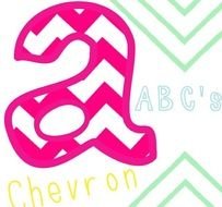 My Newest And Still In Progress Project Is A Chevron Alphabet