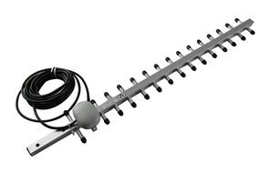 television antenna on a white background