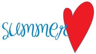 Clipart of Summer and heart
