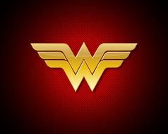 movie logo on a red background