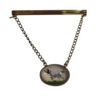 gong hanging on chains