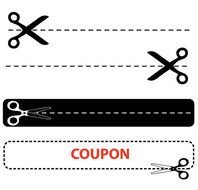 虚线裁剪矢量图剪刀虚线裁剪cut免费下载素材