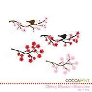Cherry Blossom Branches By Cocoamint On Etsy
