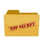 top secret Folder drawing