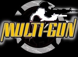 Clip art of the multi gun