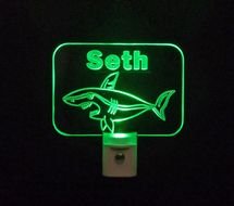 Clip art of neon night light