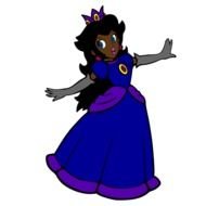 clipart of the black princess