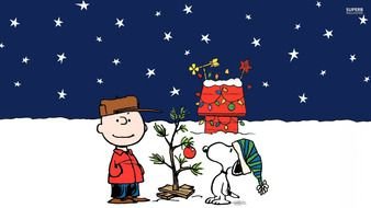 Snoopy Winter drawing