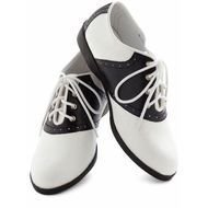 black and white oxfords