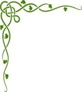 Green Celtic Vine At Clkercom Vector Online