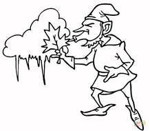 Jack Frost Coloring Page Prairie Momma