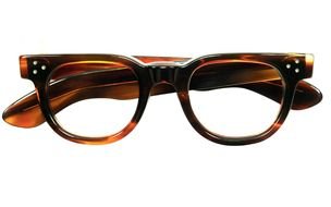 brown eyeglass photo