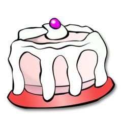 Cake Cartoon Vector