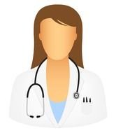 doctor woman silhouette