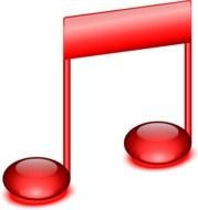 painted red note