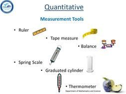 Quantitative Measurement Tools