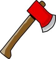 Red Hatchet At Clkercom Vector Online Royalty