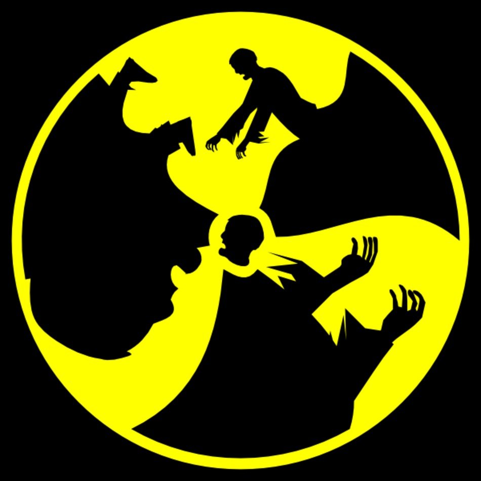 Zombie Radioactive Symbol At Clkercom Vector