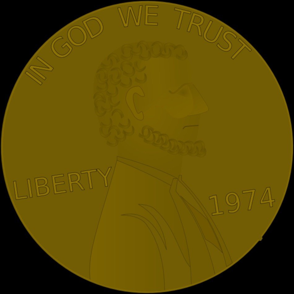 Penny Front At Clkercom Vector Online Royalty