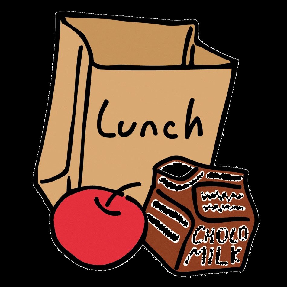 drawn lunch box