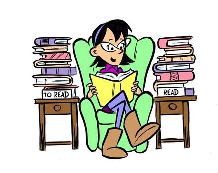 Clip Art Girl Reading Tpt Language Arts Lessons Pinterest