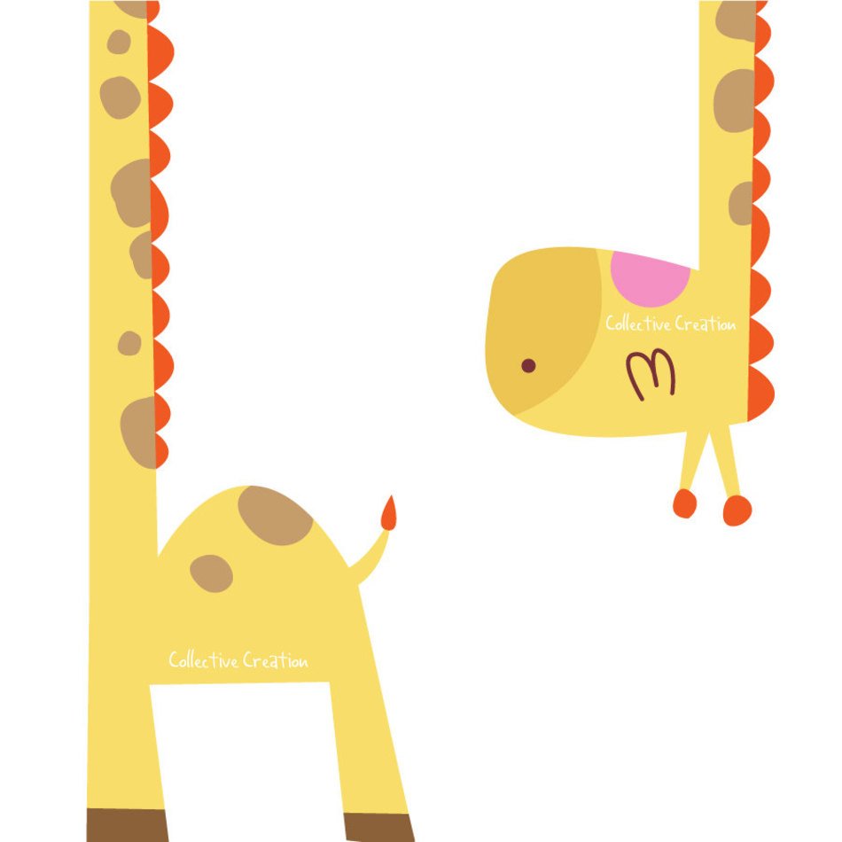 details of a giraffe as picture
