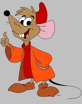 mouse in clothes