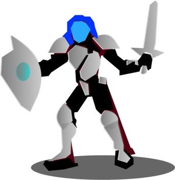 Footman Soldier 4 Vector