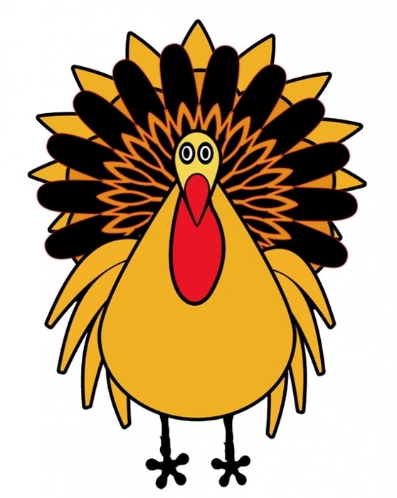 Thanksgiving Border Panda Free Images N2