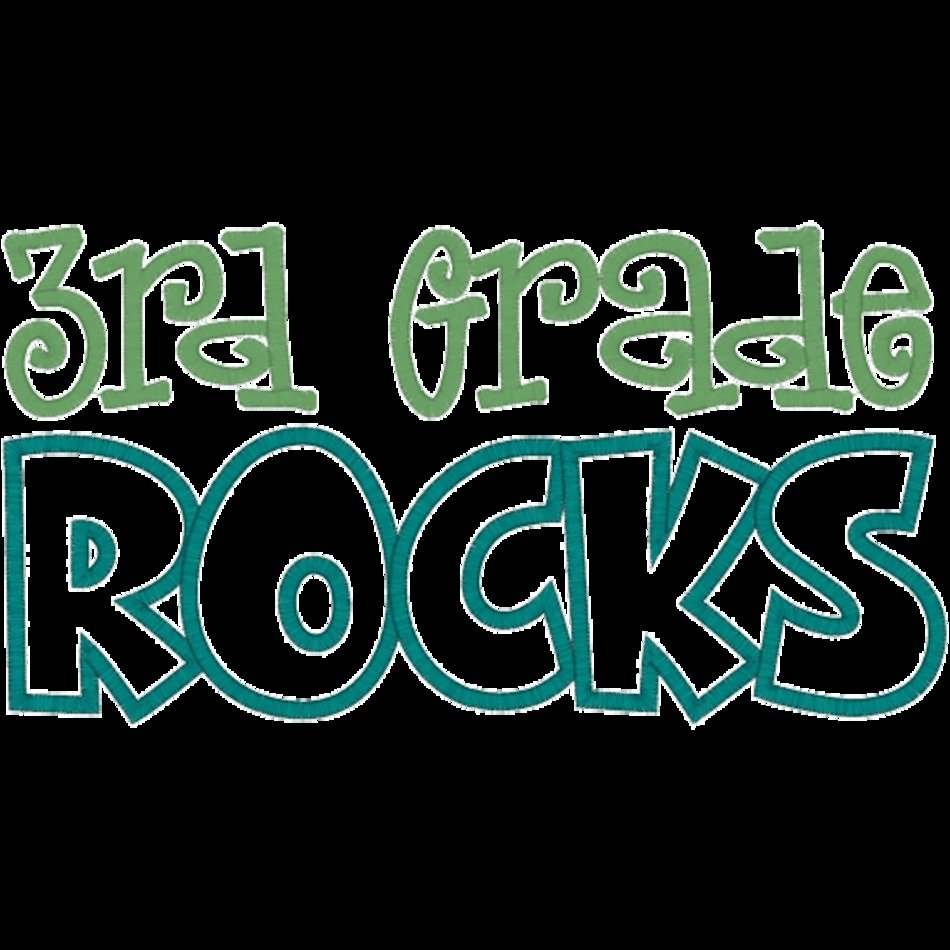 3rd Grade Rocks Sayings A1168