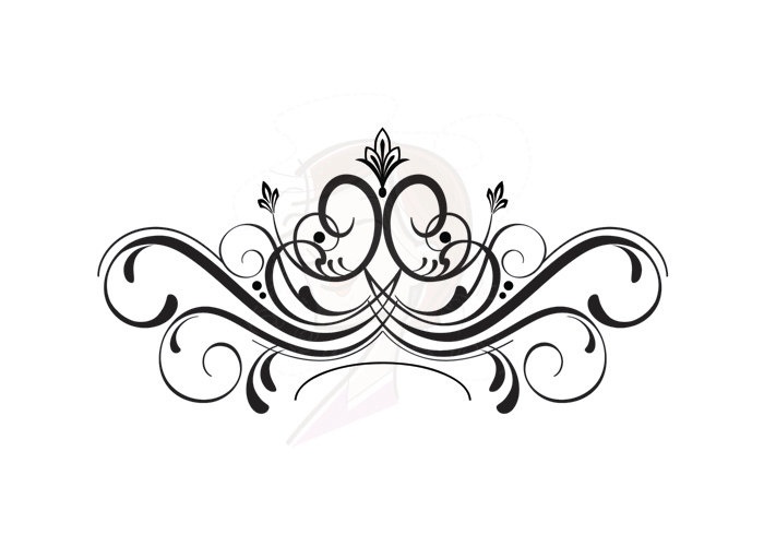 Digital Flourish Swirls Vintage Fleur De Lis Free Image Download
