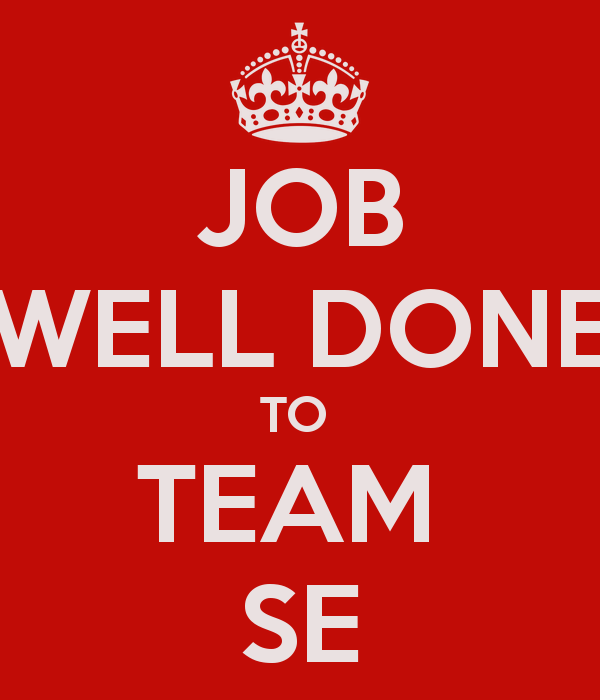 Job well Done to team se drawing free image download