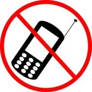 No Cellphone At Clkercom Vector Online Royalty
