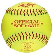 graphic illustration of a yellow softball ball