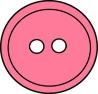 Pink Button Image drawing