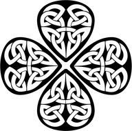 black and white graphic decorative pattern