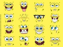 Spongebob set drawing