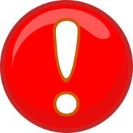 Exclamation Mark Red Vector Online Royalty