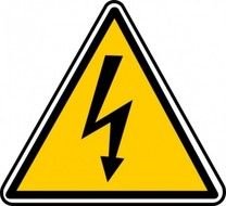 power line sign